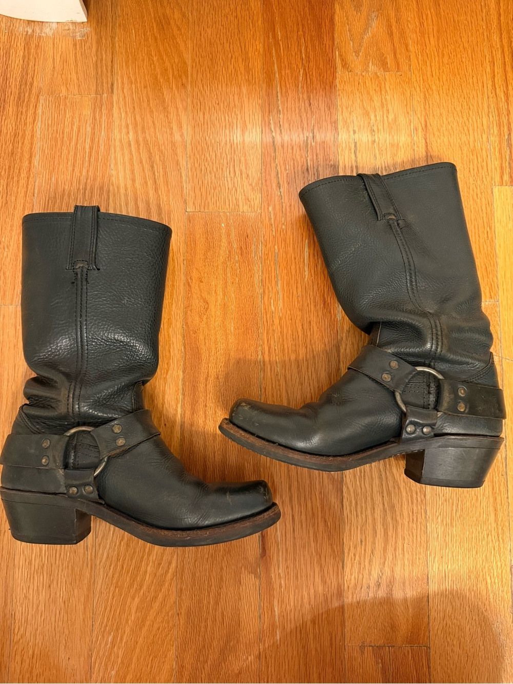 Frye Harness 12R Teal Square Toe Boot - Picture 5 of 10